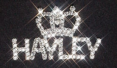 Crowned Name Pin
